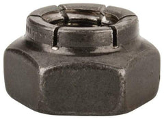 Flex-Loc - 3/8-16 UNC Grade 2 Heavy Hex Lock Nut with Expanding Flex Top - Uncoated, Meets Military Specifications - A1 Tooling