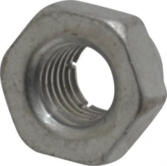 Flex-Loc - 1/4-28 UNJF Grade 2 Hex Lock Nut with Expanding Flex Top - Cadmium-Plated Finish, Meets Military Specifications - A1 Tooling