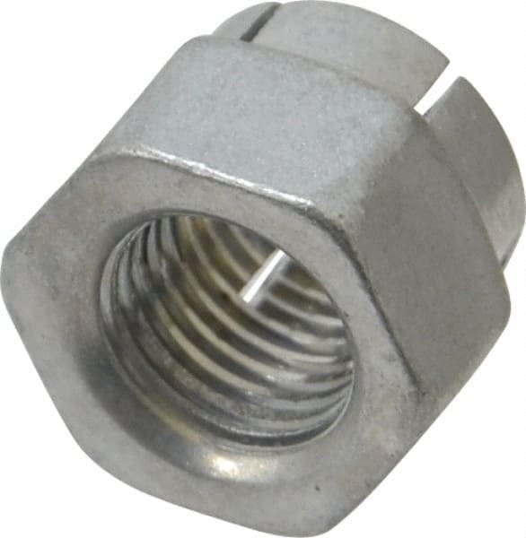 Flex-Loc - 3/8-24 UNJF Grade 2 Hex Lock Nut with Expanding Flex Top - A1 Tooling