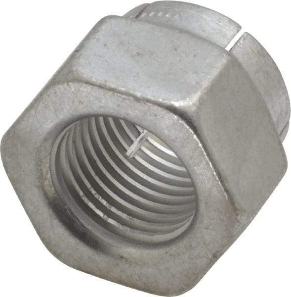 Flex-Loc - 1/2-20 UNJF Grade 2 Hex Lock Nut with Expanding Flex Top - Cadmium-Plated Finish, Meets Military Specifications - A1 Tooling