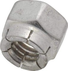 Flex-Loc - 3/8-16 UNC Grade 2 Hex Lock Nut with Expanding Flex Top - Cadmium-Plated Finish, Meets Military Specifications - A1 Tooling