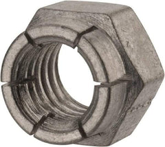 Flex-Loc - 7/16-14 UNC Grade 2 Hex Lock Nut with Expanding Flex Top - Cadmium-Plated Finish, Meets Military Specifications - A1 Tooling