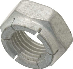 Flex-Loc - 3/8-24 UNJF Grade 2 Hex Lock Nut with Expanding Flex Top - 9/32" High, Cadmium-Plated Finish, Meets Military Specifications - A1 Tooling