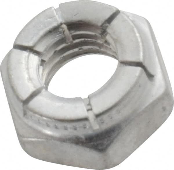 Flex-Loc - 5/16-18 UNC Grade 2 Hex Lock Nut with Expanding Flex Top - 17/64" High, Cadmium-Plated Finish, Meets Military Specifications - A1 Tooling