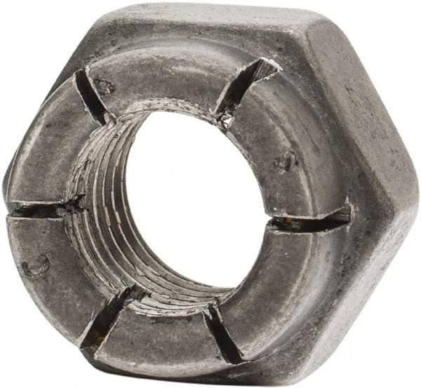 Flex-Loc - 5/16-24 UNJF 18-8 Hex Lock Nut with Expanding Flex Top - Uncoated, Meets Military Specifications - A1 Tooling