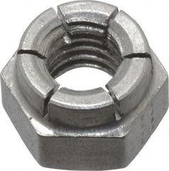 Flex-Loc - 5/16-18 UNC 18-8 Hex Lock Nut with Expanding Flex Top - Uncoated, Meets Military Specifications - A1 Tooling