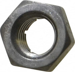 Flex-Loc - 5/16-24 UNJF 18-8 Hex Lock Nut with Expanding Flex Top - 17/64" High, Uncoated, Meets Military Specifications - A1 Tooling