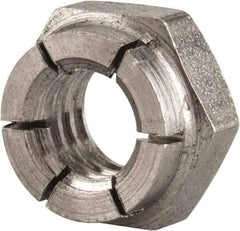 Flex-Loc - 5/16-18 UNC 18-8 Hex Lock Nut with Expanding Flex Top - 17/64" High, Uncoated, Meets Military Specifications - A1 Tooling