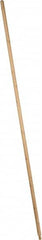 PRO-SOURCE - 60 x 15/16" Wood Handle for Push Brooms - Threaded Connection, Tan - A1 Tooling