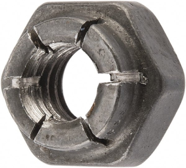 Flex-Loc - 1/4-20 UNC Grade 2 Hex Lock Nut with Expanding Flex Top - A1 Tooling