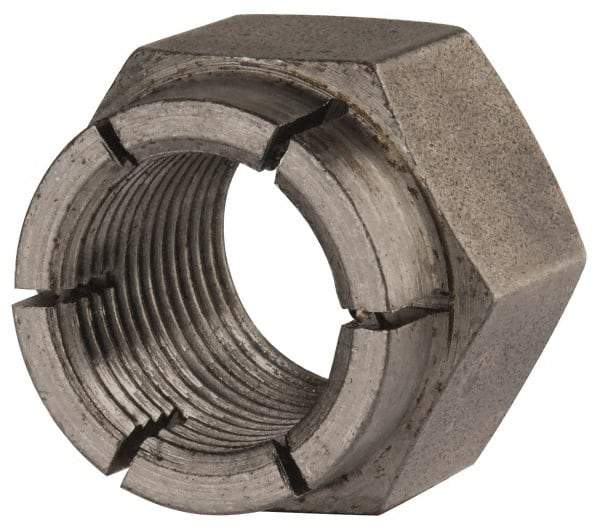 Flex-Loc - 3/4-16 UNJF Grade 2 Hex Lock Nut with Expanding Flex Top - Uncoated, Meets Military Specifications - A1 Tooling