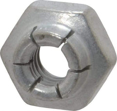 Flex-Loc - 1/4-20 UNC Grade 2 Heavy Hex Lock Nut with Expanding Flex Top - Cadmium-Plated Finish, Meets Military Specifications - A1 Tooling