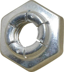 Flex-Loc - 1/4-20 UNC Grade 2 Heavy Hex Lock Nut with Expanding Flex Top - 7/32" High, Cadmium-Plated Finish, Meets Military Specifications - A1 Tooling