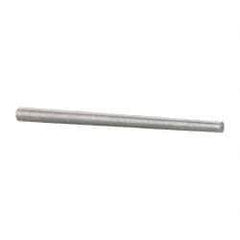 Value Collection - Size 5, 0.1954" Small End Diam, 0.289" Large End Diam, Uncoated Steel Taper Pin - Grade C-12L14, 4-1/2" OAL, 4-1/2 Pin Length - A1 Tooling