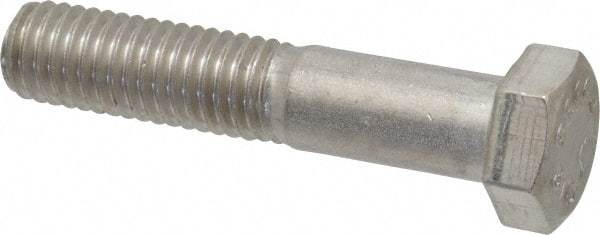 Value Collection - 1/2-13 UNC, 2-1/2" Length Under Head Hex Head Cap Screw - Grade 316 Stainless Steel, 3/4" Hex - A1 Tooling