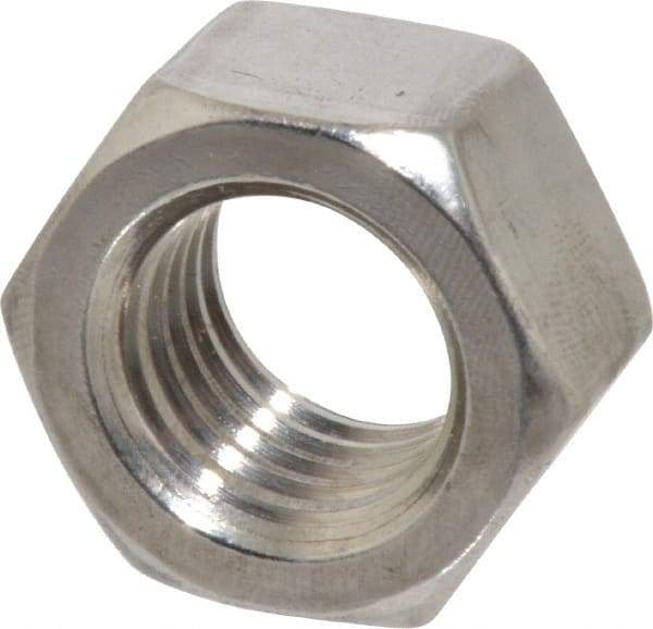 Value Collection - 3/4-10 UNC Stainless Steel Right Hand Hex Nut - 1-1/8" Across Flats, 41/64" High, Uncoated - A1 Tooling