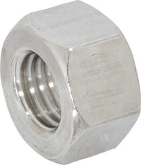 Value Collection - 3/4-10 UNC Stainless Steel Right Hand Heavy Hex Nut - 1-1/4" Across Flats, 47/64" High, Uncoated - A1 Tooling