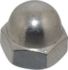 Value Collection - 5/16-18" UNC, 9/16" Width Across Flats, Stainless Steel Acorn Nut - 3/8" Overall Height, Grade 18-8 - A1 Tooling