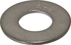 Value Collection - 3/4" Screw, Grade 316 Stainless Steel Standard Flat Washer - 13/16" ID x 2" OD, 0.148" Thick - A1 Tooling