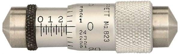 Starrett - 1-1/2 to 2 Inch Range, Mechanical Inside Caliper Micrometer - 0.001 Inch Graduation - A1 Tooling