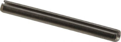 Made in USA - 1/8" Diam x 1-1/4" Long Slotted Spring Pin - Grade 420 Stainless Steel, Bright Finish - A1 Tooling