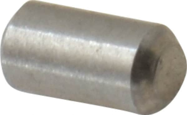 Value Collection - 3/32" Diam x 3/16" Pin Length 18-8 Stainless Steel Standard Dowel Pin - Bright Finish - A1 Tooling