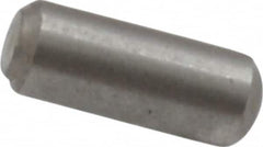 Value Collection - 3/32" Diam x 1/4" Pin Length 18-8 Stainless Steel Standard Dowel Pin - Bright Finish - A1 Tooling