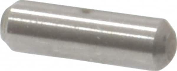 Value Collection - 3/32" Diam x 5/16" Pin Length 18-8 Stainless Steel Standard Dowel Pin - Bright Finish - A1 Tooling