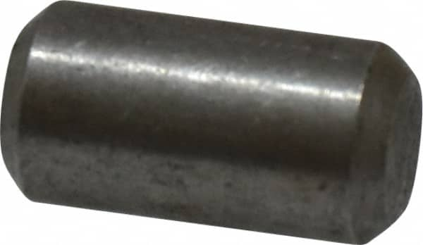 Value Collection - 1/4" Diam x 1/2" Pin Length 18-8 Stainless Steel Standard Dowel Pin - Bright Finish - A1 Tooling