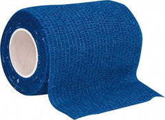 North - 5 Yd Long x 3" Wide, General Purpose Wrap - Blue, Nonwoven Bandage - A1 Tooling