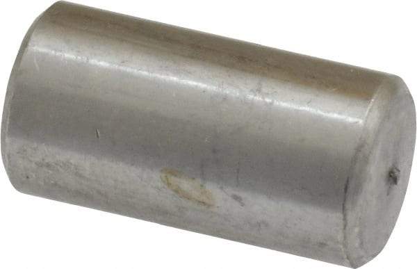 Value Collection - 1/2" Diam x 1" Pin Length 18-8 Stainless Steel Standard Dowel Pin - Bright Finish - A1 Tooling