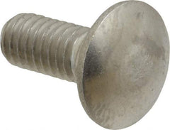 Value Collection - 5/16-18 UNC 3/4" Length Under Head, Standard Square Neck, Carriage Bolt - 18-8 Stainless Steel, Uncoated - A1 Tooling