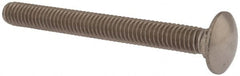 Value Collection - 5/16-18 UNC 3" Length Under Head, Standard Square Neck, Carriage Bolt - 18-8 Stainless Steel, Uncoated - A1 Tooling