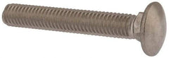 Value Collection - 3/8-16 UNC 2-1/2" Length Under Head, Standard Square Neck, Carriage Bolt - 18-8 Stainless Steel, Uncoated - A1 Tooling