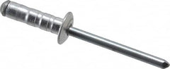 RivetKing - Size 63-67 Dome Head Aluminum Multi Grip Blind Rivet - Steel Mandrel, 0.187" to 0.456" Grip, 3/8" Head Diam, 0.192" to 0.196" Hole Diam, 0.716" Length Under Head, 3/16" Body Diam - A1 Tooling