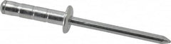 RivetKing - Size 66-69 Dome Head Aluminum Multi Grip Blind Rivet - Steel Mandrel, 0.275" to 0.598" Grip, 3/8" Head Diam, 0.192" to 0.196" Hole Diam, 7/8" Length Under Head, 3/16" Body Diam - A1 Tooling