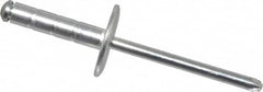 RivetKing - Size 66-69 Large Flange Dome Head Aluminum Multi Grip Blind Rivet - Steel Mandrel, 0.275" to 0.598" Grip, 0.612" Head Diam, 0.192" to 0.196" Hole Diam, 7/8" Length Under Head, 3/16" Body Diam - A1 Tooling