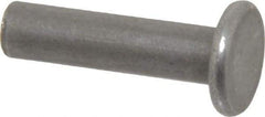 RivetKing - 3/16" Body Diam, Countersunk Uncoated Steel Solid Rivet - 3/4" Length Under Head, 90° Countersunk Head Angle - A1 Tooling