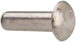 RivetKing - 3/16" Body Diam, Universal Aluminum Solid Rivet - 5/8" Length Under Head, Grade 1100F - A1 Tooling