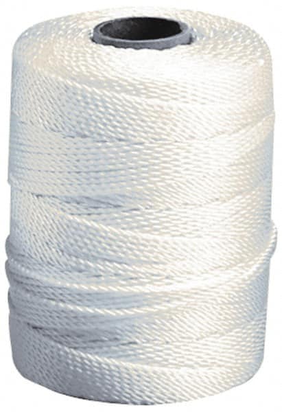 Value Collection - 1/8 Inch Diameter, Seine Twine Spool - 630 Lbs. Breaking Strength, White, 262 Ft. per Lb. - A1 Tooling