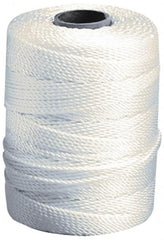 Value Collection - 0.08 Inch Diameter, 1 Ply, Polypropylene Twine Ball - 205 Lbs. Breaking Strength, White, 550 Ft. per Lb. - A1 Tooling