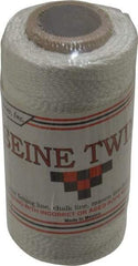 Value Collection - Nylon Braided Twine - 155 Lbs. Breaking Strength, Natural (Color) - A1 Tooling