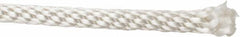 Value Collection - 1,000' Max Length Polyester Braided Cord - 1/4" Diam, 162 Lb Capacity - A1 Tooling