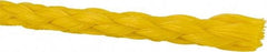 Value Collection - 500' Max Length Polypropylene Diamond Braided Cord - 3/8" Diam, 262 Lb Capacity - A1 Tooling