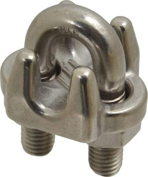 Ronstan - 3/8" Wire Rope U-Bolt Grip - 316 Stainless Steel - A1 Tooling