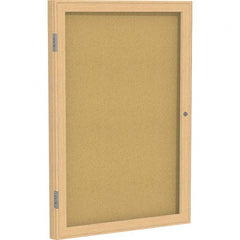 Ghent - Cork Bulletin Boards Style: Enclosed Cork Bulletin Boards Color: Natural Cork - A1 Tooling