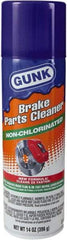 Gunk - Nonchlorinated Brake Parts Cleaner - 14 oz Aerosol Can - A1 Tooling