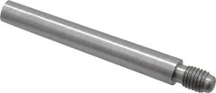 Value Collection - Size 5, 0.287" Large End Diam, Uncoated Steel 1/4-28 Threaded Taper Pin - A1 Tooling