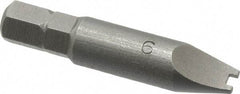 Value Collection - #6 Spanner Screwdriver Bit - 1-1/2" OAL - A1 Tooling