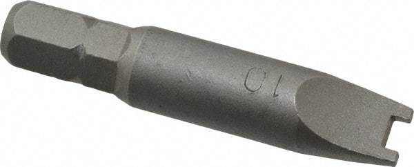 Value Collection - #10 Spanner Screwdriver Bit - 1-1/2" OAL - A1 Tooling